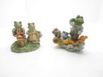 2 figurines grenouilles en resine, Collections, Comme neuf, Animal, Enlèvement ou Envoi