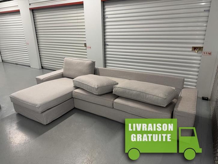 IKEA KIVIK en excllent état - Livraison gratuite, Maison & Meubles, Canapés | Sofas & Chaises Longues, Comme neuf, Enlèvement ou Envoi