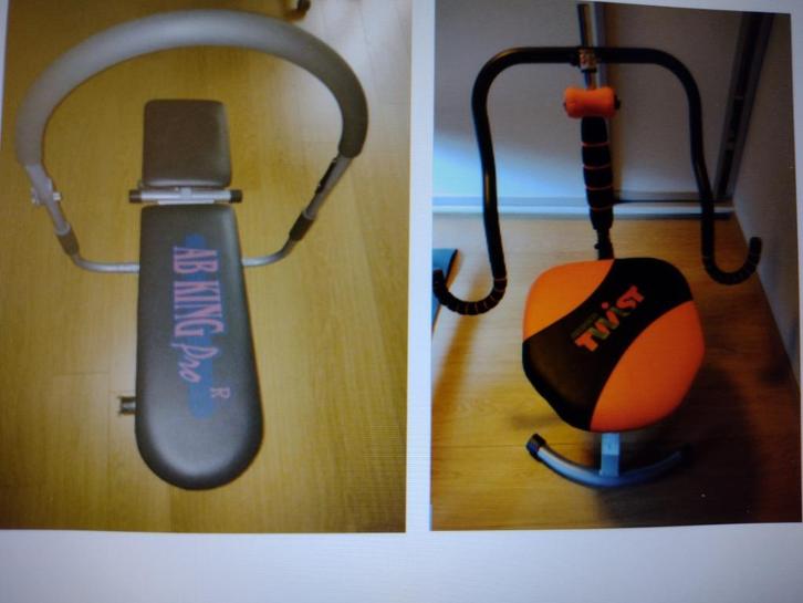 Buikspiertoestellen (3 voor 45 EUR), Sport en Fitness, Fitnessmaterialen, Overige typen, Armen, Benen, Rug, Ophalen