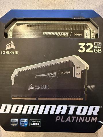 32Gb Corsair Dominator Platinum DDR4, Computers en Software, RAM geheugen, 32 GB, DDR4, Ophalen of Verzenden, Zo goed als nieuw