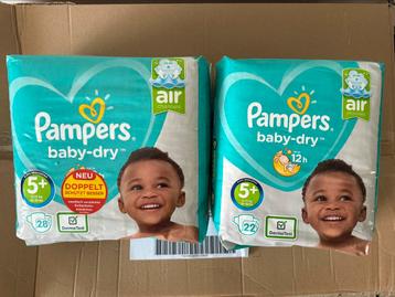 Pampers Baby Dry maat 5+ beschikbaar voor biedingen