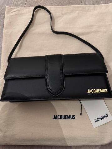 Nieuwe Jacquemus lange bambino, zwart leer  beschikbaar voor biedingen