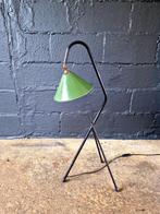 Industriële driepoot vloerlamp, jaren 50, Ophalen of Verzenden
