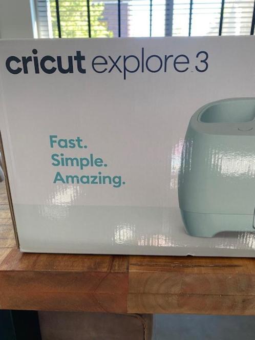 Cricut explore 3 met toebehoren en garantie, Hobby en Vrije tijd, Overige Hobby en Vrije tijd, Zo goed als nieuw, Ophalen