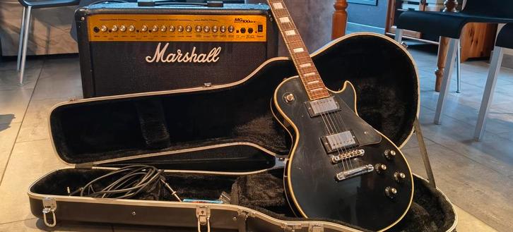 Electrische gitaar en versterker, Muziek en Instrumenten, Snaarinstrumenten | Gitaren | Elektrisch, Ophalen