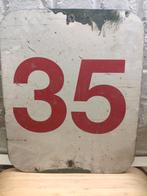 Tram bord nr. 35, Ophalen, Gebruikt, Tram