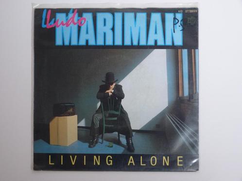Ludo Mariman Living Alone 7" 1983 BELPOP, CD & DVD, Vinyles Singles, Utilisé, Single, Pop, 7 pouces, Enlèvement ou Envoi