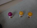 3 ronde kaarsen met staander nieuw, Huis en Inrichting, Woonaccessoires | Kandelaars en Kaarsen, Nieuw, Overige materialen, Kandelaar