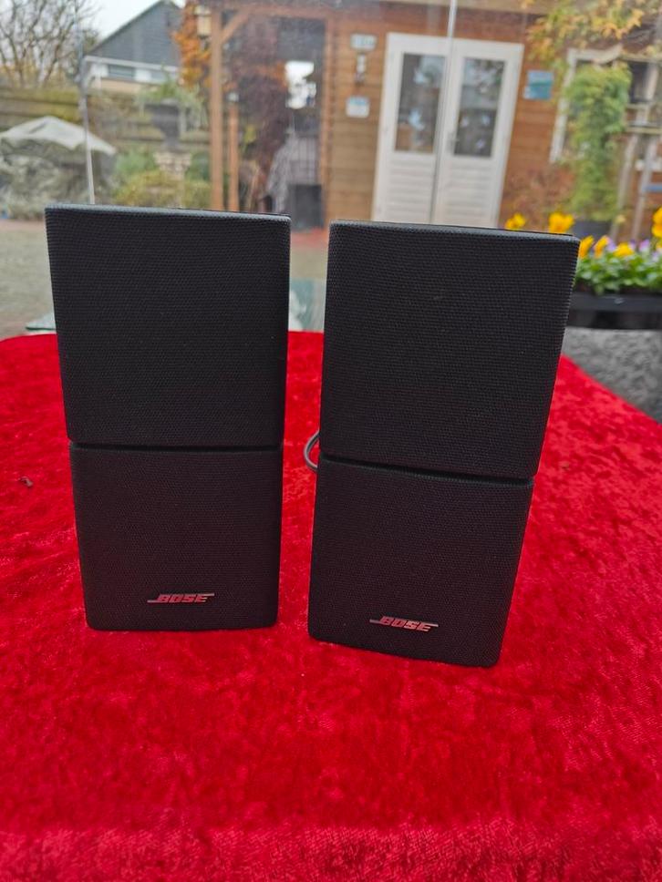 Bose Dual Cube luidsprekers 2x met kabels, Audio, Tv en Foto, Luidsprekerboxen, Bose, Ophalen of Verzenden