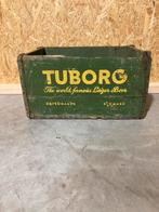Oude Deense bierkrat van Tuborg, Gebruikt, Ophalen of Verzenden, X, X