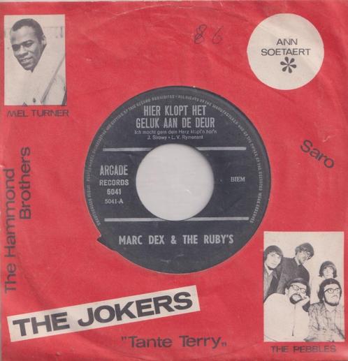 Marc Dex & The Ruby’s – Hier klopt het geluk aan de deur, Cd's en Dvd's, Vinyl Singles, Gebruikt, Single, Nederlandstalig, 7 inch