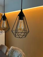 Hanglamp van ongeveer 75 cm, Huis en Inrichting, Lampen | Hanglampen, Ophalen, Gebruikt, Metaal, 50 tot 75 cm