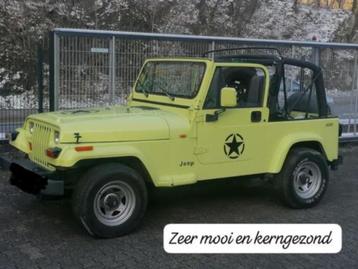 Jeep Wrangler 2,5i 29 jaar gezond 