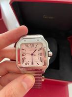 Cartier Santos Large WSSA0018 uit 2022, Comme neuf, Autres marques, Acier, Enlèvement