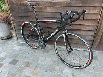 Racefiets Flanders Pro-Team full carbon en full carbon vork  beschikbaar voor biedingen