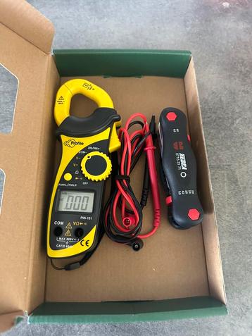 Tang multimeter splinters nieuw ( gratis cadeautjes würht), Doe-het-zelf en Bouw, Meetapparatuur, Ophalen of Verzenden, Multimeter