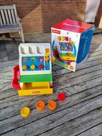 Fisher price kassa met vier munten, Ophalen, Zo goed als nieuw