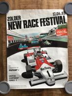 Affiche new race festival zolder 1983, Ophalen of Verzenden, Zo goed als nieuw