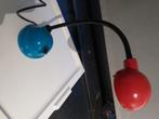Bureaulamp 2 kleuren, Ophalen, Gebruikt, Metaal, 50 tot 75 cm