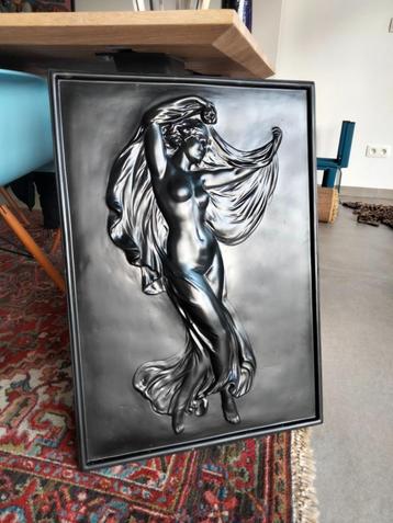 Art Nouveau Jugendstil stijl plaque kunst beschikbaar voor biedingen
