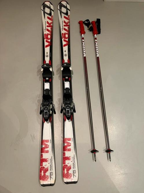 ski's VOLKL RTM 75, Woodcore XTD progressive tech, 159cm, Sports & Fitness, Ski & Ski de fond, Utilisé, Skis, Autres marques, Carving