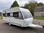 Hobby Ontour 460 HL enkelbedden, Caravanes & Camping, 1000 - 1250 kg, Siège standard, Jusqu'à 4, 5 à 6 mètres