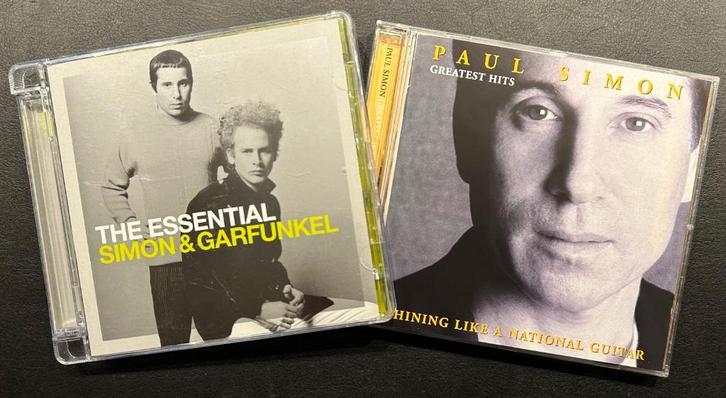 SIMON & GARFUNKEL / PAUL SIMON - The essential (2CD & CD), Cd's en Dvd's, Cd's | Pop, Zo goed als nieuw, 1960 tot 1980, Ophalen of Verzenden