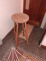 Tabouret de bar 85cm en chêne (3 pièces disponibles), Enlèvement