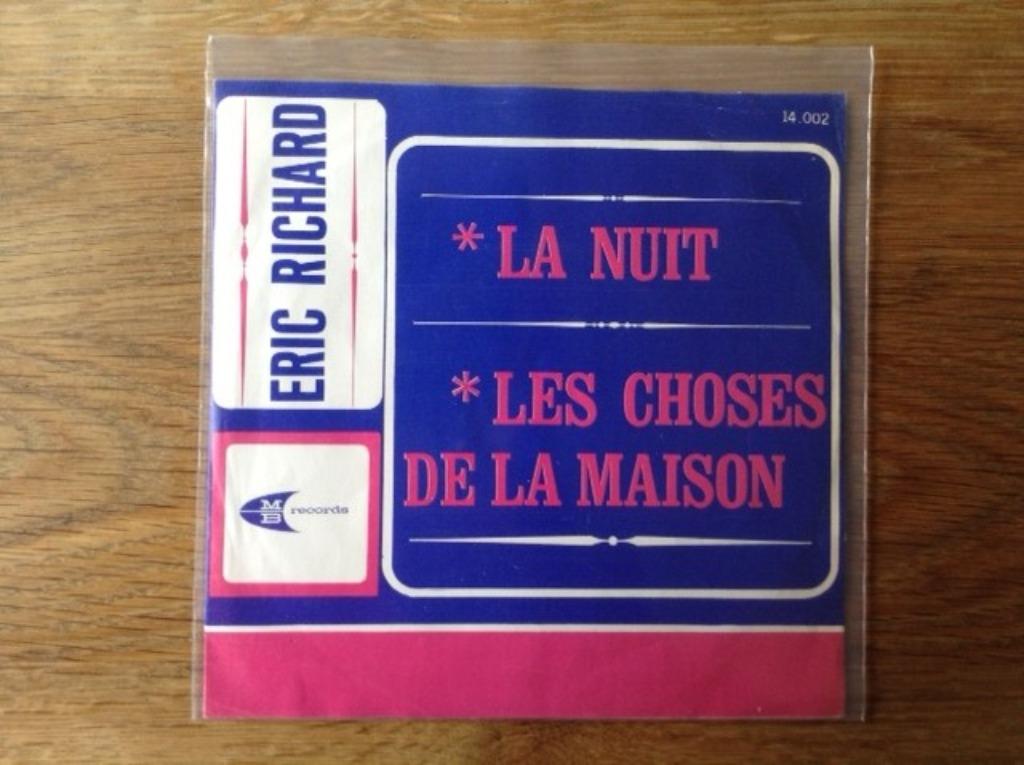 single eric richard, Enlèvement ou Envoi, 7 pouces, Pop, Single