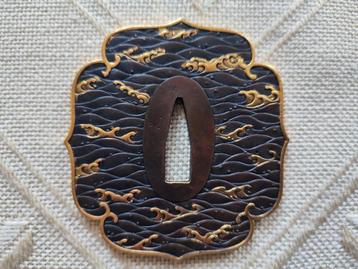 TSUBA japonais moderne Samouraï Tachi Katana Wakizashi, Enlèvement ou Envoi, Autres, Épée ou sabre