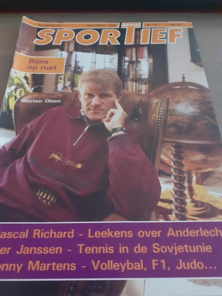 Sportief Revue december 1988 nr 39, Sport en Fitness, Wielrennen, Zo goed als nieuw, Ophalen of Verzenden