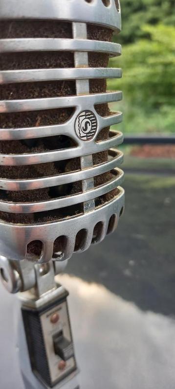 Microphone Shure 55SH Vintage series 2 Dynamic, Enlèvement ou Envoi, Comme neuf
