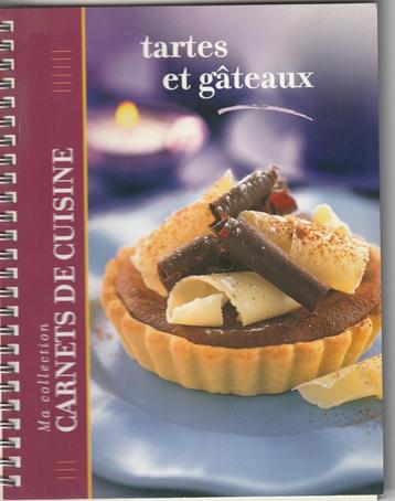 CARNETS DE CUISINE : tartes et gâteaux beschikbaar voor biedingen
