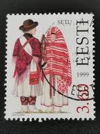 Estland 1999 - klederdracht Setu, Postzegels en Munten, Ophalen of Verzenden, Gestempeld