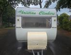 Caravan700 kg geen autokeuring nodig alle papieren aanwezig, Caravans en Kamperen, Caravans, Standaardzit, Koelkast, Hobby, 500 - 750 kg