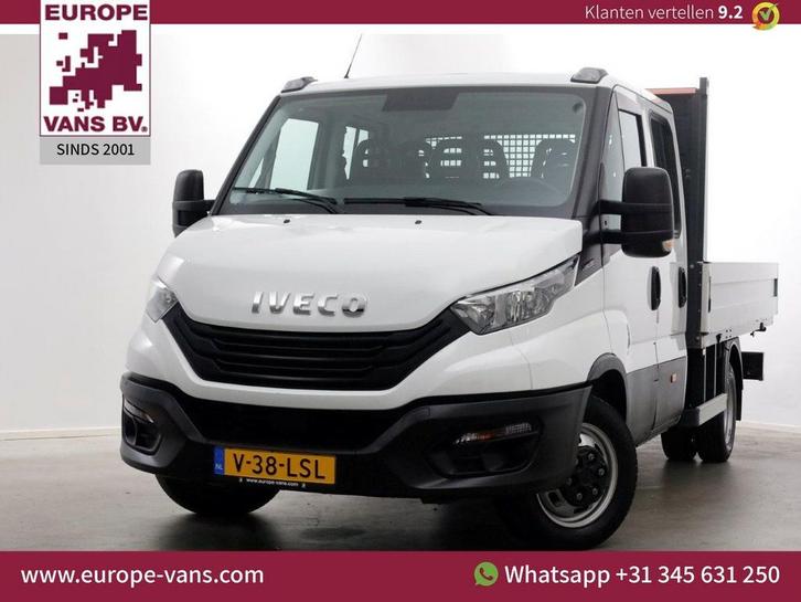 Iveco Daily 35C14 136pk E6 Open Laadbak D.C. Trekhaak 3500kg, Auto's, Bestelwagens en Lichte vracht, Bedrijf, ABS, Centrale vergrendeling