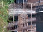 4 Vloerroosters duiven, Dieren en Toebehoren, Ophalen, Zo goed als nieuw, Hout, Broedkooi of Kweekkooi