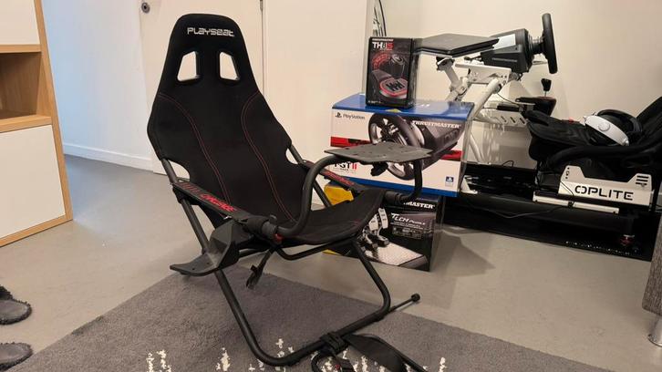 TGT2-stuurwiel/T-LCM crankstel/TH8S Shifter/Playseat, Games en Spelcomputers, Spelcomputers | Overige Accessoires, Gebruikt, Ophalen