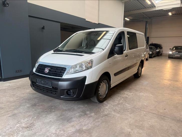 Fiat Scudo 2.0d doca | airco | 6 zit pl | lichte vracht, Auto's, Bestelwagens en Lichte vracht, Bedrijf, Airbags, Airconditioning