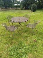 ENSEMBLE DE JARDIN EN FER FORGE, Jardin & Terrasse, Enlèvement, Utilisé