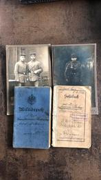 Ww1 / wo1 Duitse set soldbuch en militairpass (Somme), Enlèvement ou Envoi