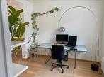 vintage IKEA Moment tafel bureau Gammelgaard midcentury, Huis en Inrichting, Ophalen, Gebruikt, Glas