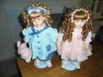 Porseleinen pop / 2 stuks in 1 koop, Enlèvement, Comme neuf, Poupée