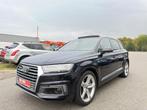 Audi Q7 S-LINE+ 3.0 TDi V6 Quattro ETRON GARANTIE, Auto's, Automaat, Testrit aan huis, USB, Zwart