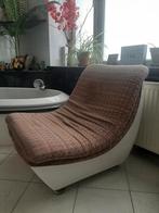 Lounge zetel wit, Ophalen, Gebruikt