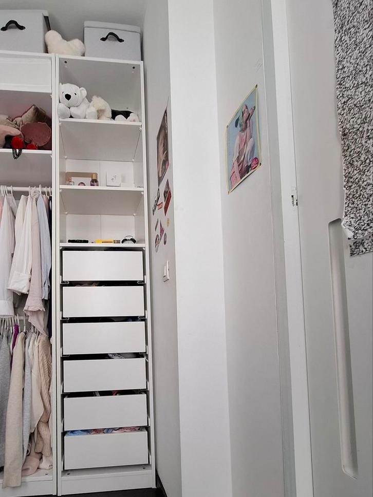 Kast Pax Ikea wit 50cmx35cmx236cm, Huis en Inrichting, Kasten | Dressoirs, Zo goed als nieuw, Ophalen
