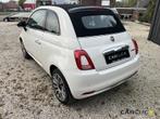 Fiat 500 C RED Cabrio Hybrid, Auto's, Fiat, Electronic Stability Program (ESP), Cabriolet, Wit, Bedrijf