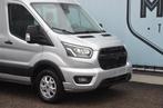 FORD TRANSIT- L2H2- CAMERA- DUBBELCABINE- LIMITED- 37990+BTW, Auto's, Bestelwagens en Lichte vracht, Te koop, Zilver of Grijs