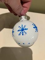 Zelf beschilderde kerstbal kerstboomdecoratie, Ophalen of Verzenden