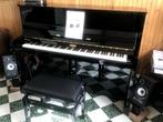 Te koop  Yamaha/Kemble homestudio buffet piano, Piano, Hoogglans, Zo goed als nieuw, Zwart